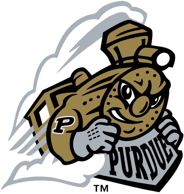 Purdue Boilermakers 1996-2011 Alternate Logo v7 iron on transfers for fabric